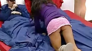 Curly මිනිහා ඔහුගේ sexw බලා